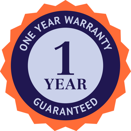 1 Year Warranty