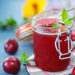 Plums can be eaten straight off the tree or can be used in desserts and jellies.